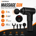 Pistola de masaje muscular de percusión Zunelio